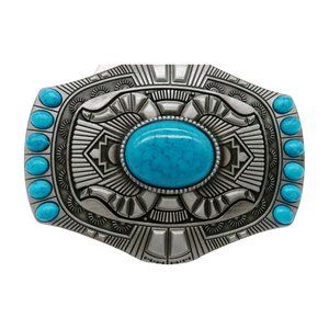 Unbranded | Accessories | Men Women Silver Metal Belt Buckle ...